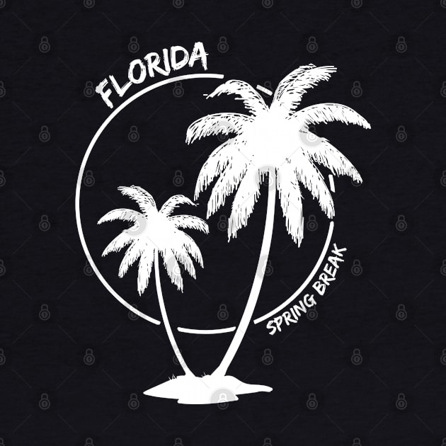 Florida, Spring Break. Cool Summer Design by JK Mercha